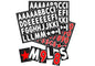 Sidewalk Sign  4" Letter Set, White on Black
