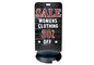 Tip N Roll Deluxe Changeable Message Sidewalk Sign -  Black